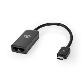 nedis-ccgb64353bk02-usb-c-to-displayport-f-adapter-usb-3.2-gen-1-8k-nickel-plated-0.2-m-30hz
