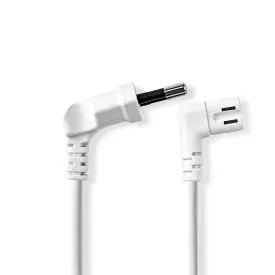 nedis-cegl11055wt30-power-cable-euro-m-iec-320-c7-angled-left-angled-nickel-plated-flat-3-m