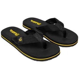 black-cat-logo-flip-flops