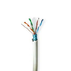 nedis-stranded-f-utp-copper-100-m-indoor-lszh-cat6-reel-network-cable