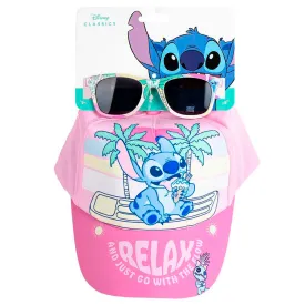 cerda-disney-stitch-cap---sunglasses-set