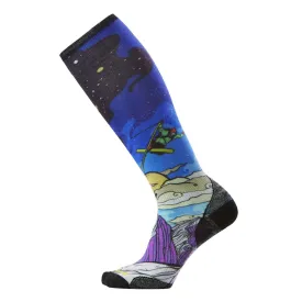 smartwool-ski-zero-cushion-galactic-ski-print-strumpor
