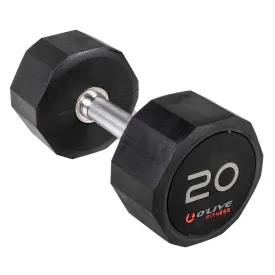 olive-rubber-pro-style-20kg-dumbbell