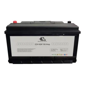 eza-agm电池-100a