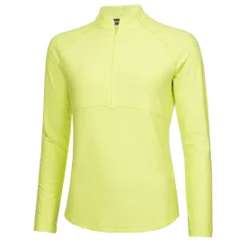 green-lamb-meredith-spot-zip-neck-レディーススウェットシャツ