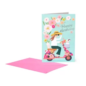 legami-bike-girl-lykonskningskort