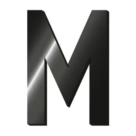 legami-my-initial-m-스티커