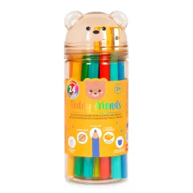 legami-teddy-bear-彩色铅笔