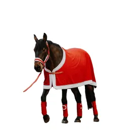 equitheme-xmas-羊毛马毯