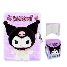 kuromi-a5-3d-plushhello-notebook