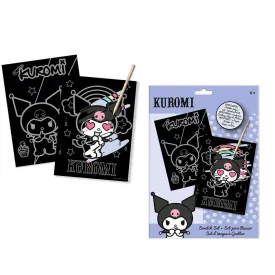 kuromi-skrapekunstsett