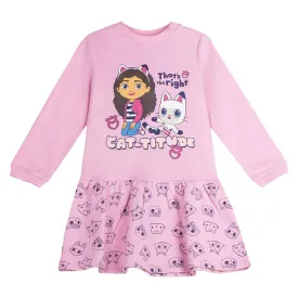 universal-studios-gabbys-dollhouse-langarmkleid
