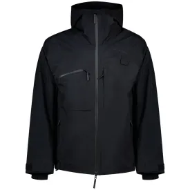 Robe à Manches Longues Noire Peak Performance Tech - Taille L, Fermeture Éclair Complète