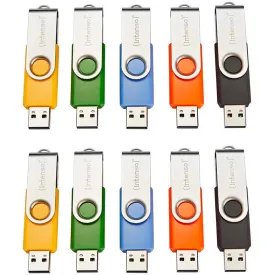 intenso-basic-line-multipack-lapiz-usb-2.0-4gb-10u-闪存盘
