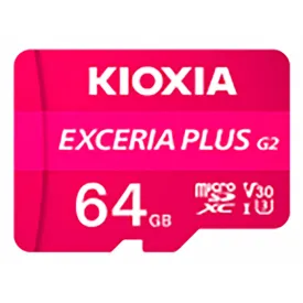 kioxia-micro-64gb-exceria-plus-g2-uhs-i-c10-sd-kort