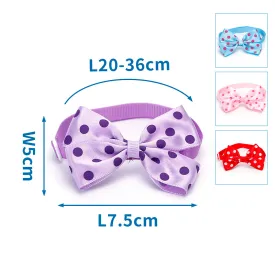 nobleza-polyester-polkadot-bow-tie-assorted