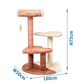 nobleza-three-layer-hart-shaped-cat-tree