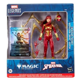hasbro-magic-the-gathering-marvel-legends-iron-mary-jane-watson-spider-figure-with-exclusive-foil-card-english-15-cm