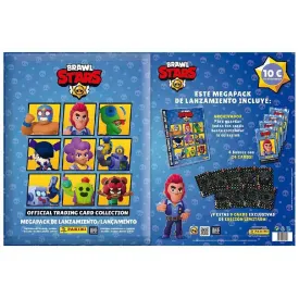 panini-brawl-stars-2-starter-pack-binder---4-packs-trading-cards-spanish