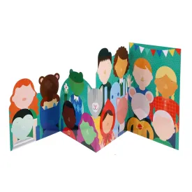 petit-collage-sticker-set:-funny-faces