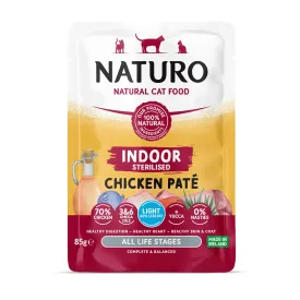 naturo-vatfoder-for-steriliserade-katter-kycklingpate-85g