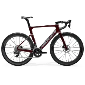 Merida bikes Reacto 7000 Rival eTap AXS 2025 road bike, Red | Bikeinn