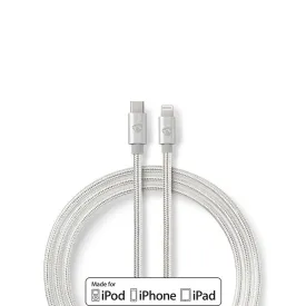 nedis-usb-c-to-lightning-cable-1-m