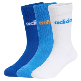 adidas-mitjons-crew-linear-3-unitats