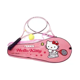 hello-kitty-铝制网球拍带包和球