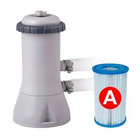 intex-filterpump-och-stege-prism-frame-rektangular-pool