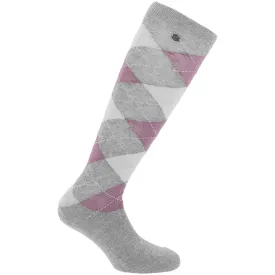 equitheme-argyle-女性のロングソックス
