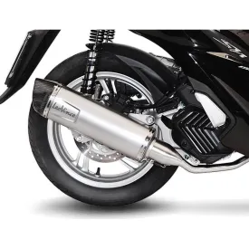 leovince-lv-one-evo-honda-sh-125i-150l-20-22-ref:14351ek-stainless-steel-carbon-homologated-full-line-system