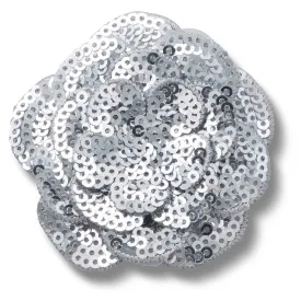 jibbitz-silver-sequin-flower-핀