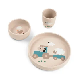done-by-deer-stick---stay-tiny-farm-dinnerware-set