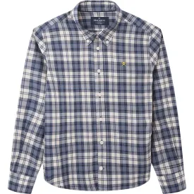 hackett-ecru-plaid-skjorte