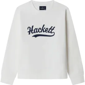 hackett-logo-crew-스웨트셔츠