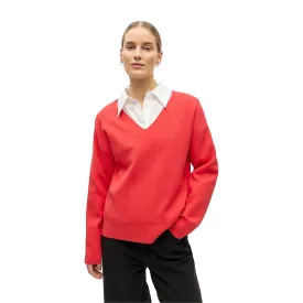 object-reynard-pullover-mit-v-ausschnitt