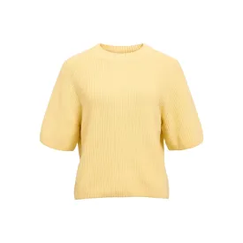 object-flo-regular-knit-kurzarm-pullover