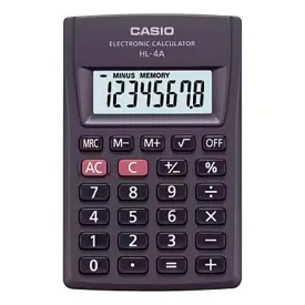 casio-hl-4a-box-電卓