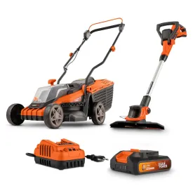 powerplus-elektrisk-gressklipper-og-gresstrimmer-2.0ah
