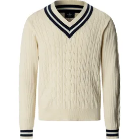 hackett-cricket-pullover-mit-v-ausschnitt