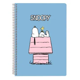 safta-snoopy-a5-80-sheets-15.5x22x1-cm-notebook
