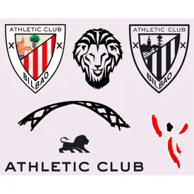 athletic-club-etichetta-set