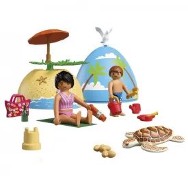 playmobil-play-egg:-beach-vacation-construction-game
