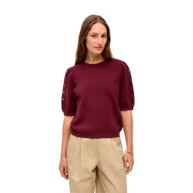 object-yuki-knit-kurzarm-pullover