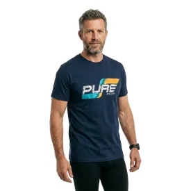 pure-racer-flag-logo-basic-kurzarm-t-shirt