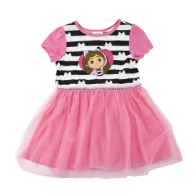 universal-studios-gabbys-dollhouse-kurzarmkleid