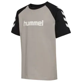 hummel-logo-반팔-티셔츠