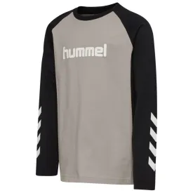 hummel-logo-긴팔-티셔츠