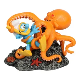 diverse-diving-smurf-with-octopus-rysunek